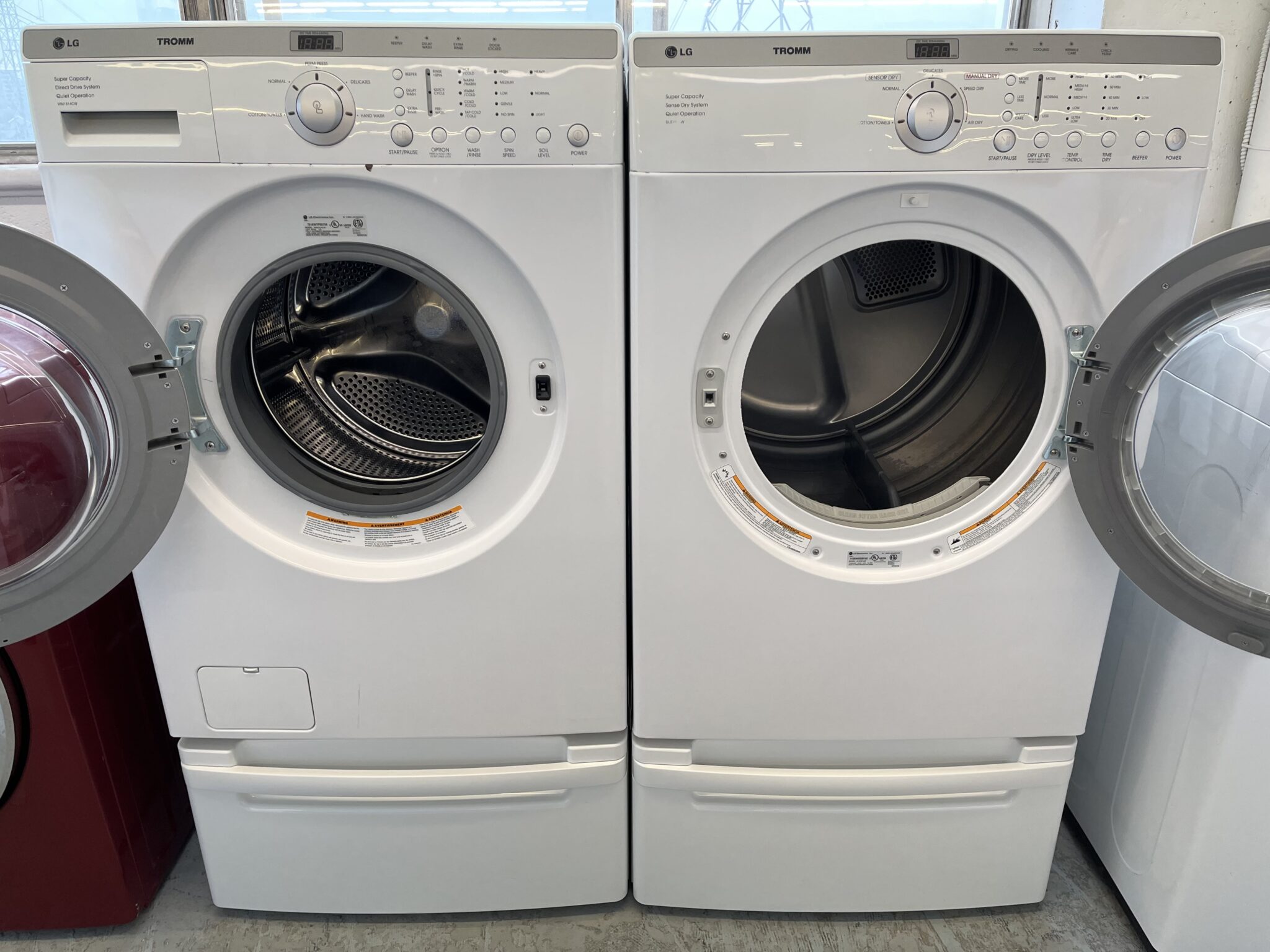 Laveuse S Cheuse Frontales Lg Tromm Washer Dryer Electros Fabuleux