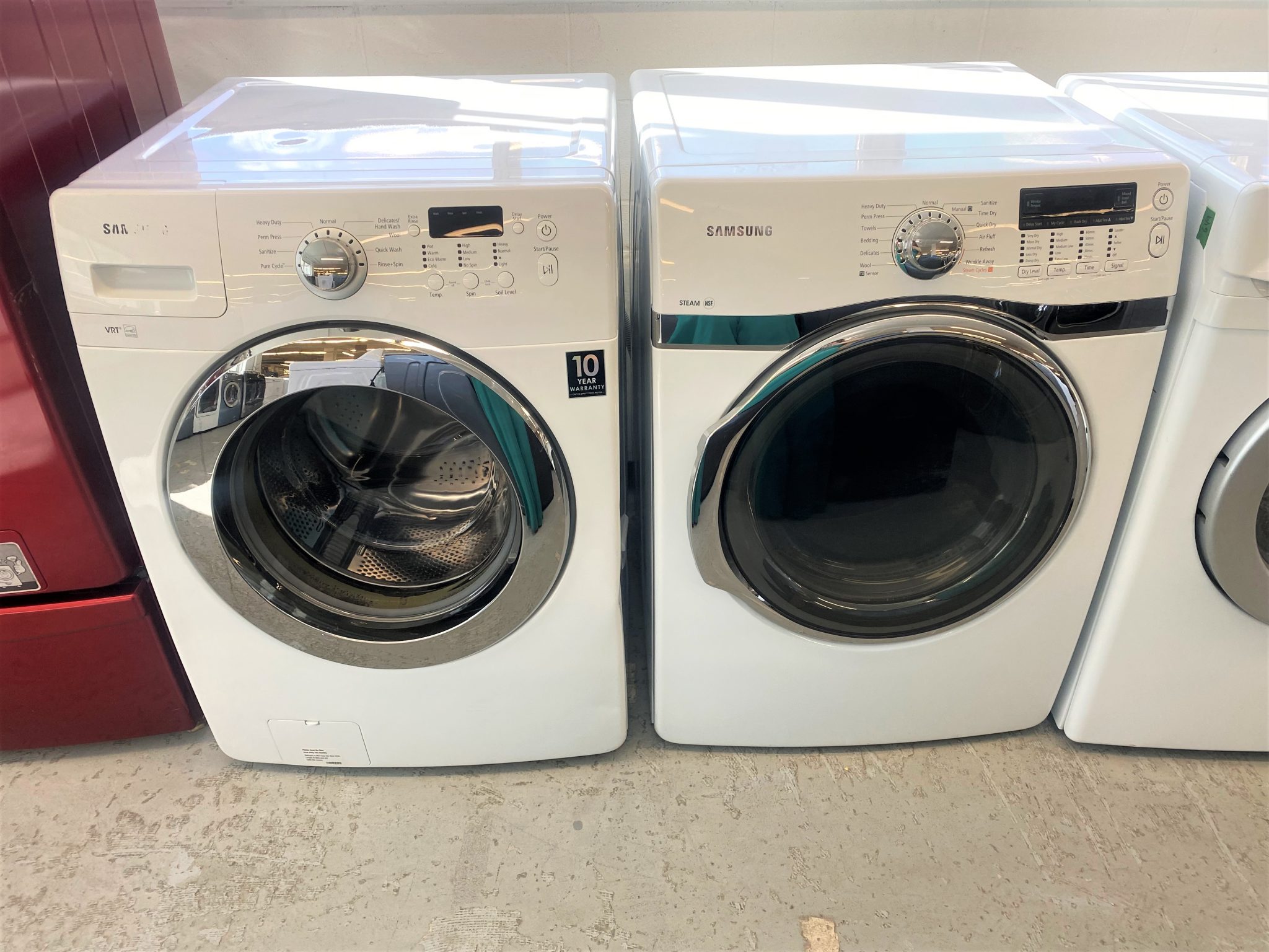 737- Laveuse S\u00e9cheuse frontale SAMSUNG VRT Washer Dryer \u2013 Electros Fabuleux