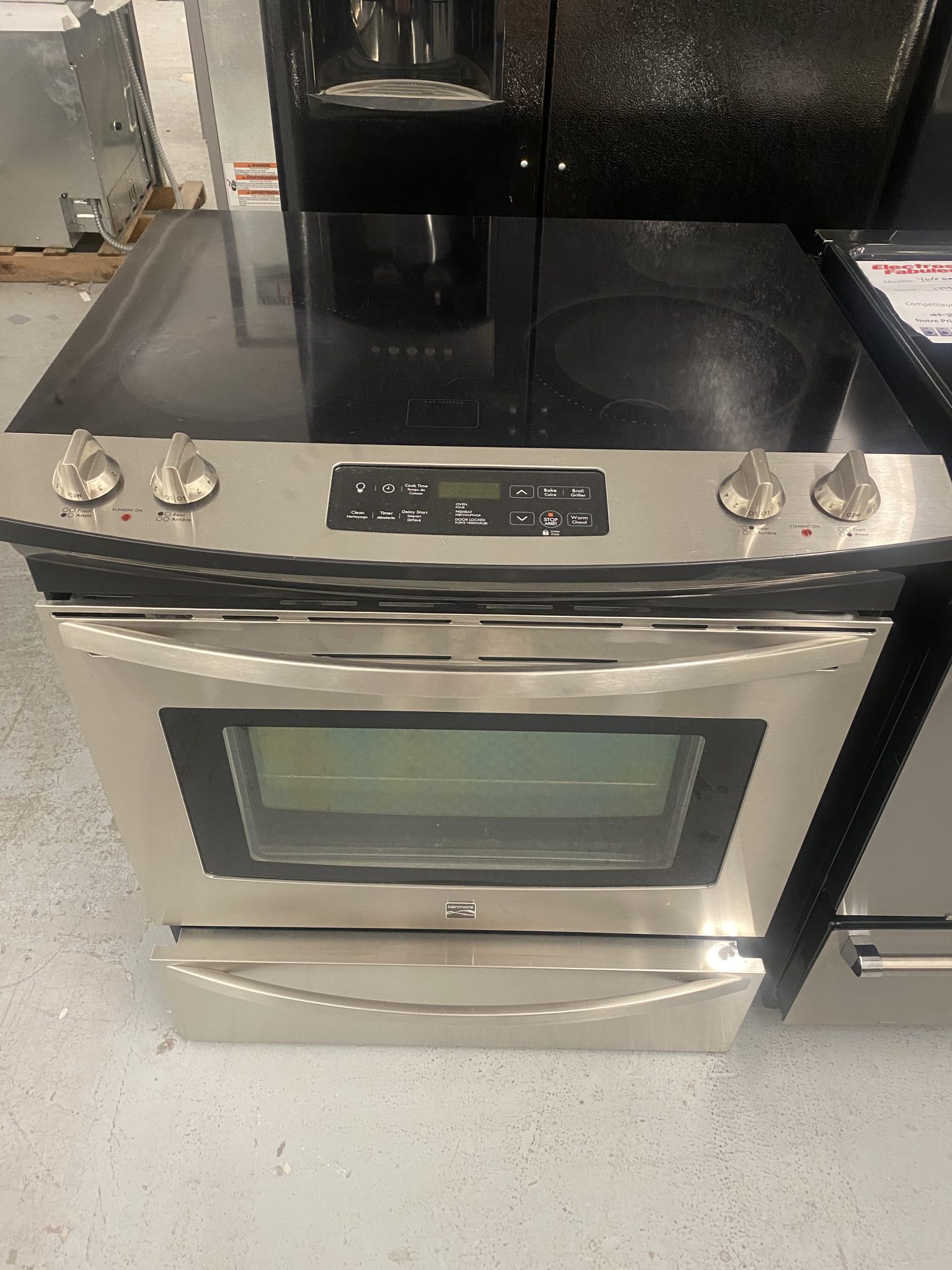 946 Cuisinière encastrable KENMORE SlideIn Stove Poêle Electros