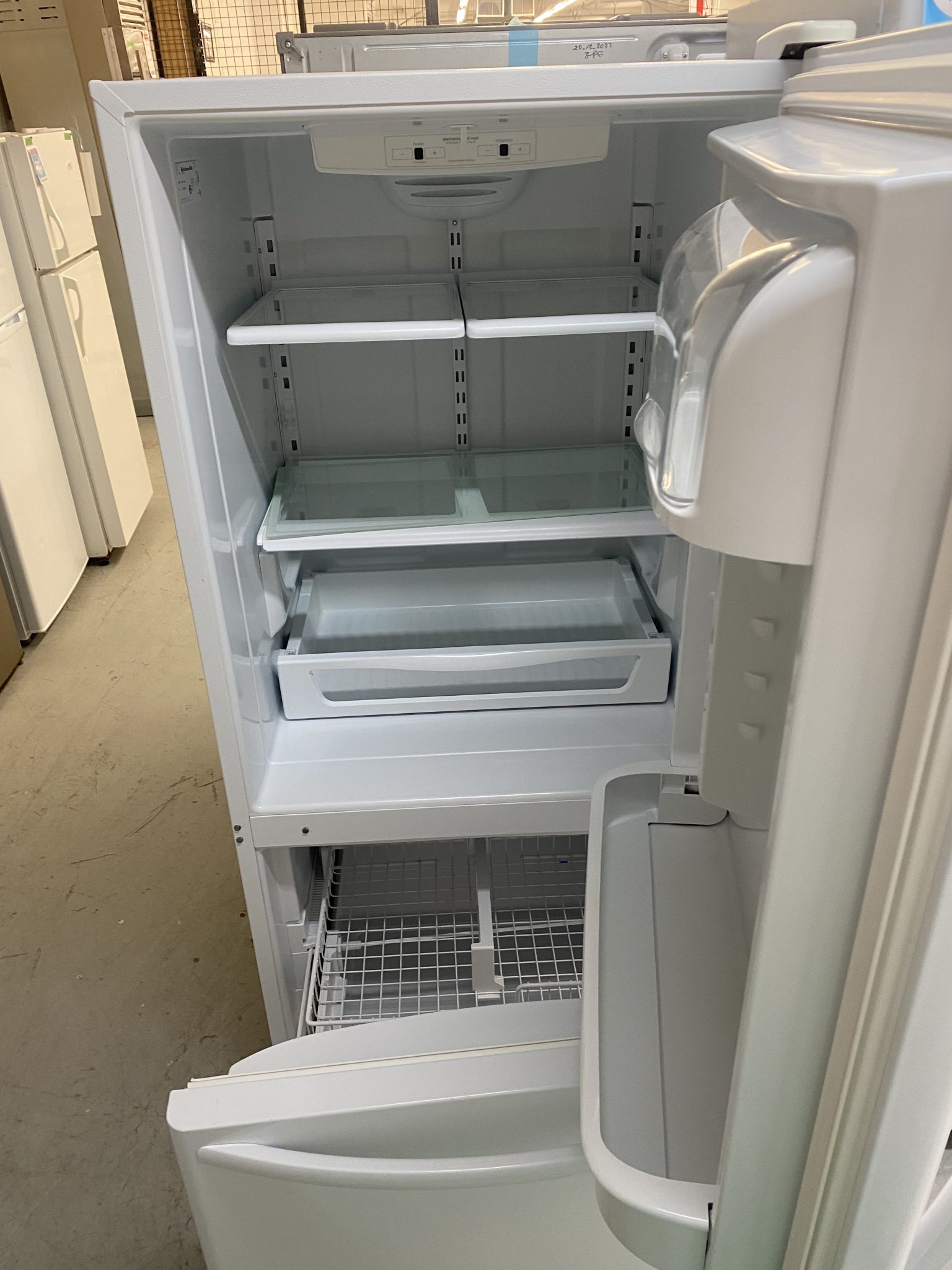 137 Réfrigérateur Fridge 30″ Kitchenaid White Refrigerator Fridge Electros Fabuleux